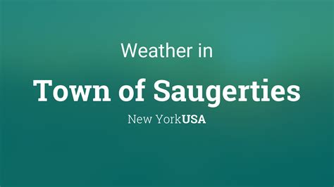 weather for saugerties